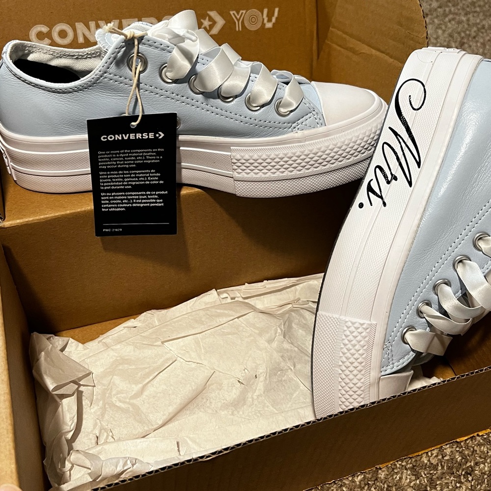 Custom Converse Bridal Sneaker